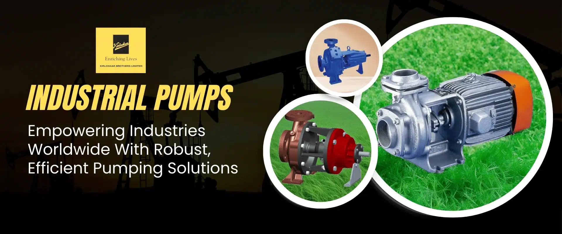 Industrial Pumps banner
